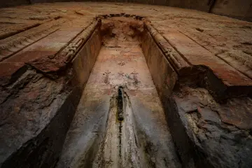 Tarihi Kasımiye Medrese Avlusu Hayat Çeşmesi